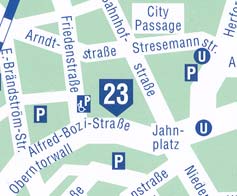 Stadtplan klein